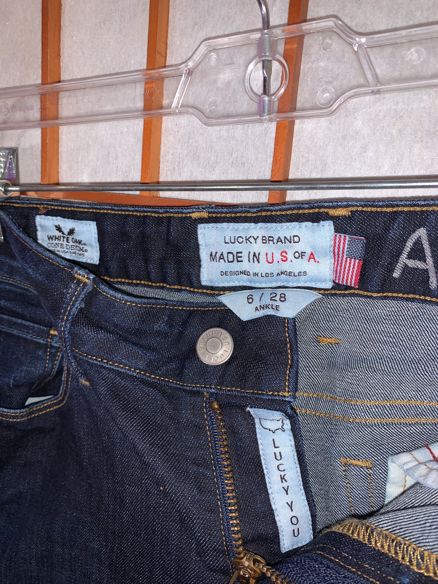 Japanese Selvedge Jeans, Omnigod Orange Line
