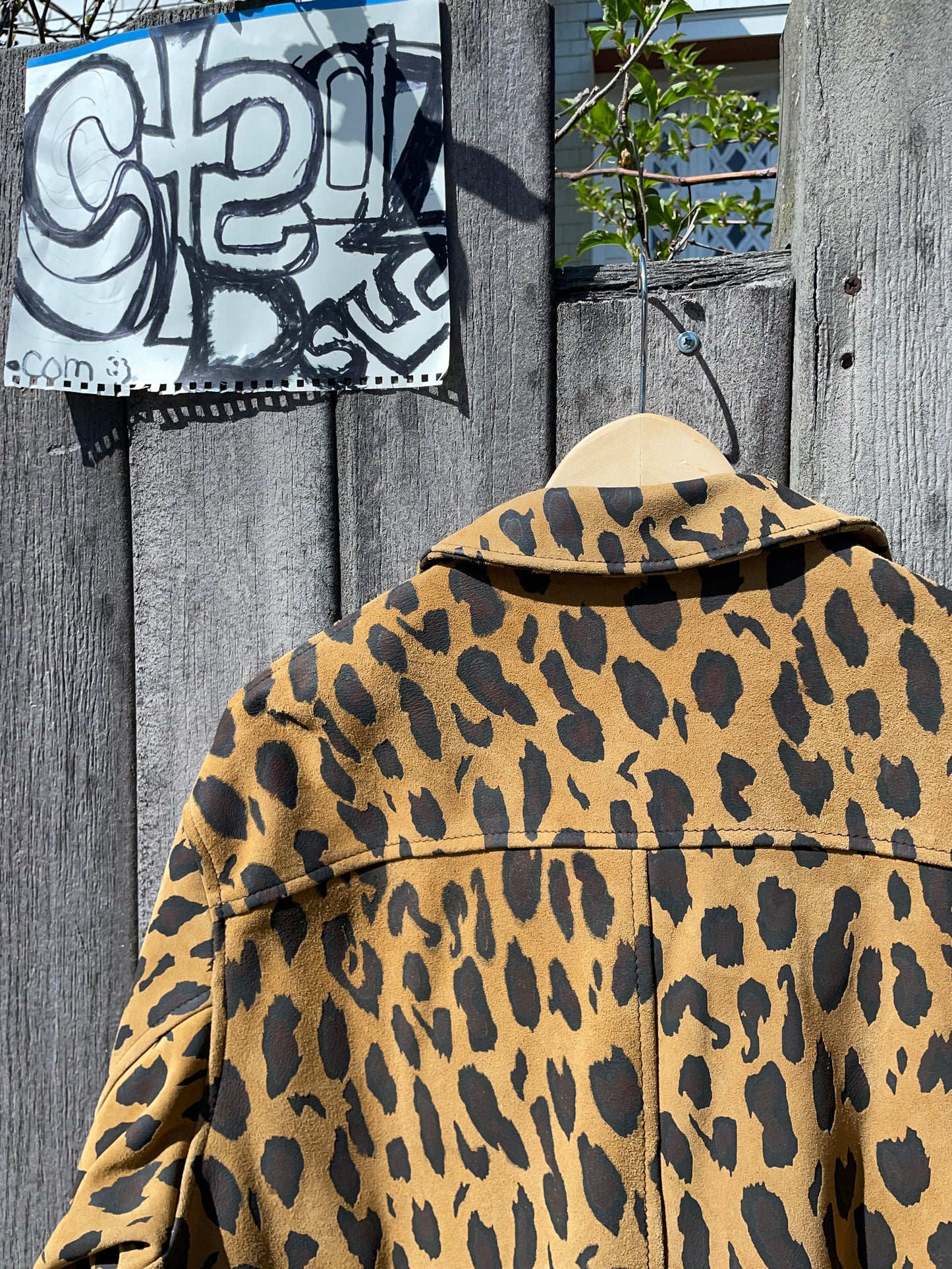 Goat Suede Leopard Jacket ¿¿ . Schott x Supreme