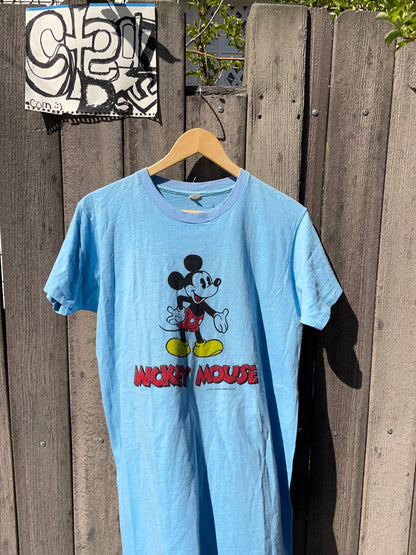 Mickey's Backside Blue Shirt