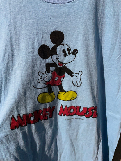 Mickey's Backside Blue Shirt