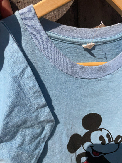 Mickey's Backside Blue Shirt