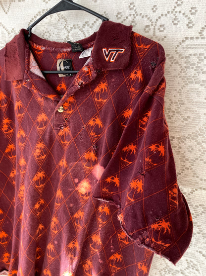 Techy & Gritty Virginia Tech Polo