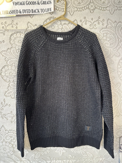 Bedwin & The Heartbreakers Black Knit Wool Sweater 5