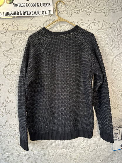 Bedwin & The Heartbreakers Black Knit Wool Sweater 5