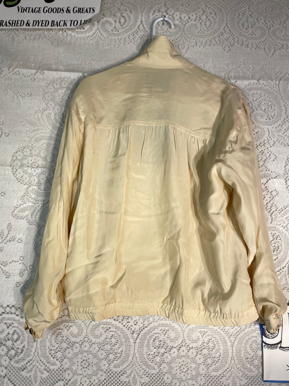 New Vintage Silk Tracksuit Small Jacket Pant GTI Silk House