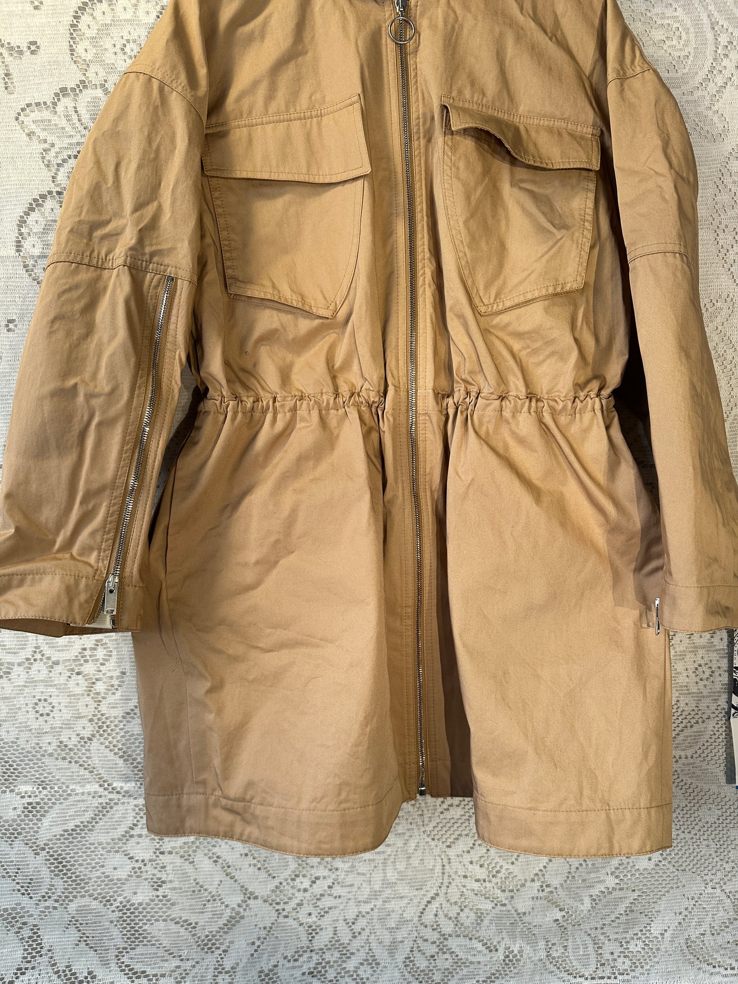 Stella McCartney Trench Coat 40 Duffle Jacket