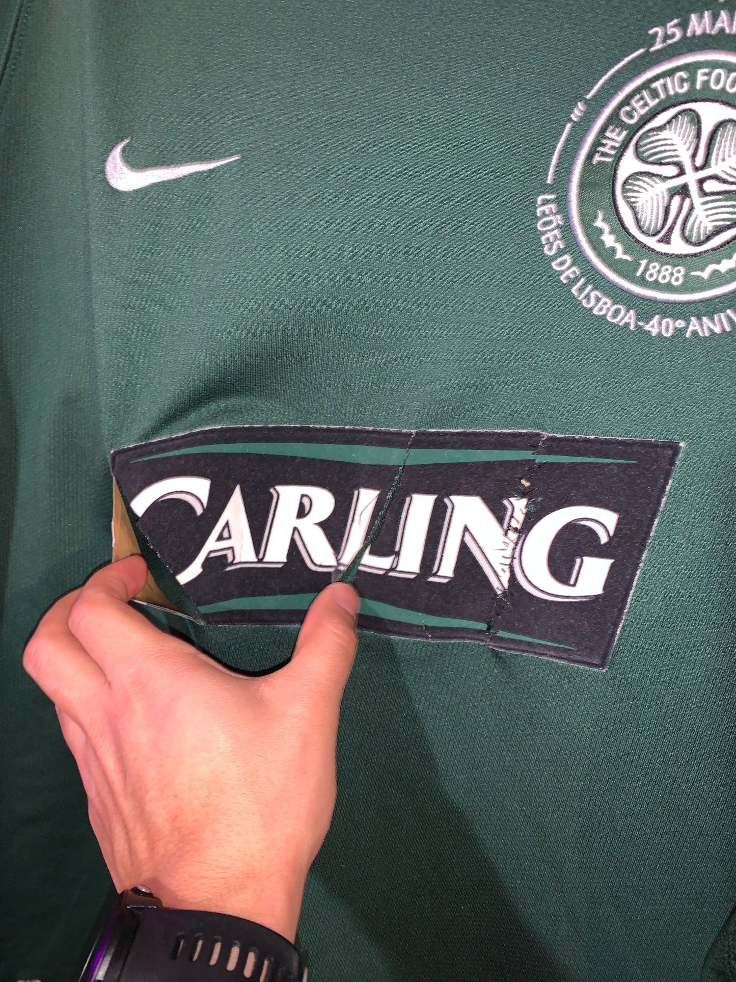 40th Anniversary Carling Celtic Jersey 2007/08 Nike