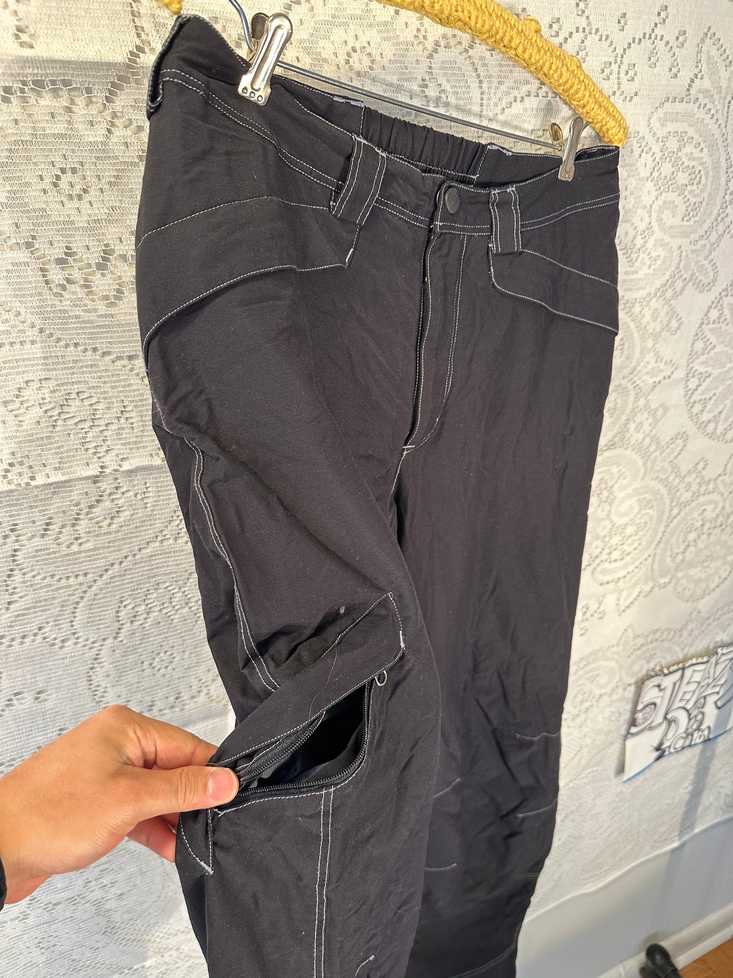 Snow Pants Medium Patagonia 12 Women Snow Black cargo