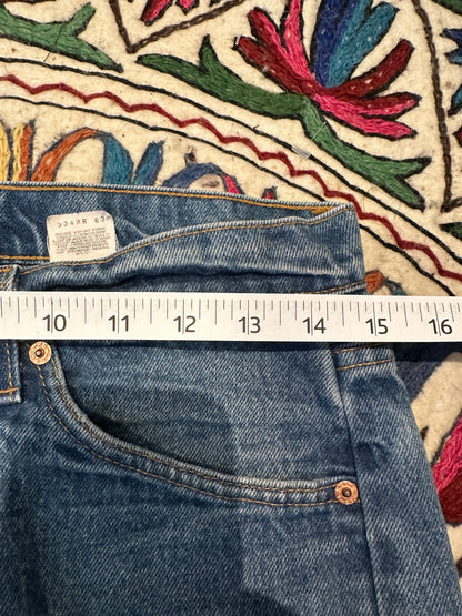 Vintage Levi’s 505 Orange Tab Jeans Men 30x30 Grunge distress 90s