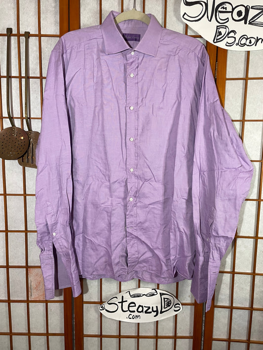 Smooth Purple Jazz French Cuff Shirt