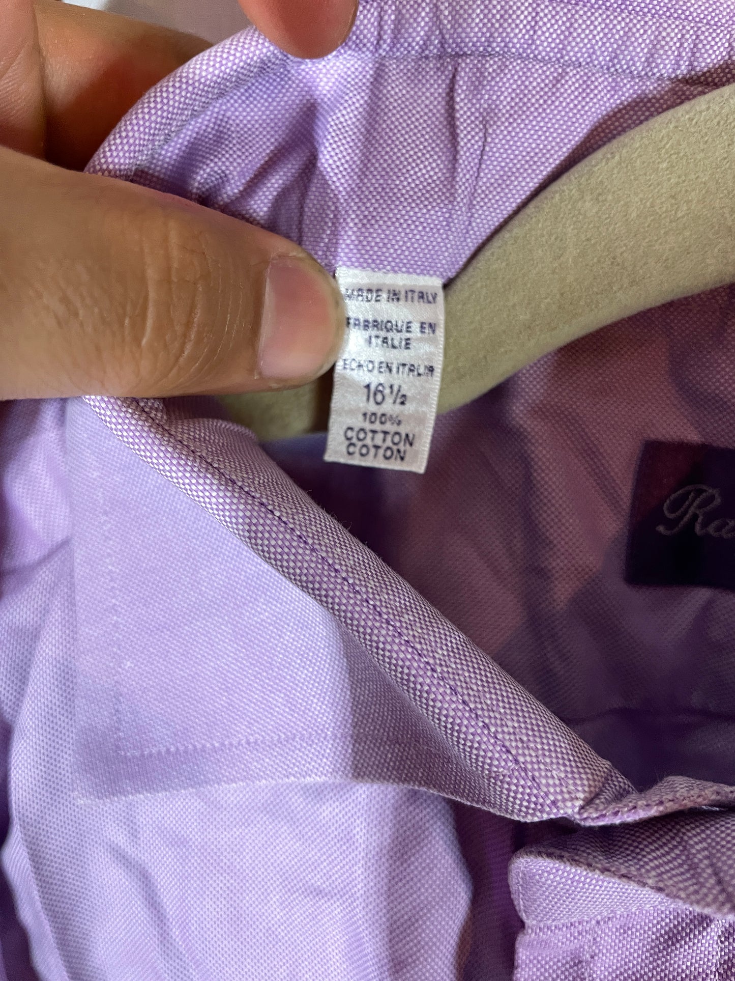 Smooth Purple Jazz French Cuff Shirt