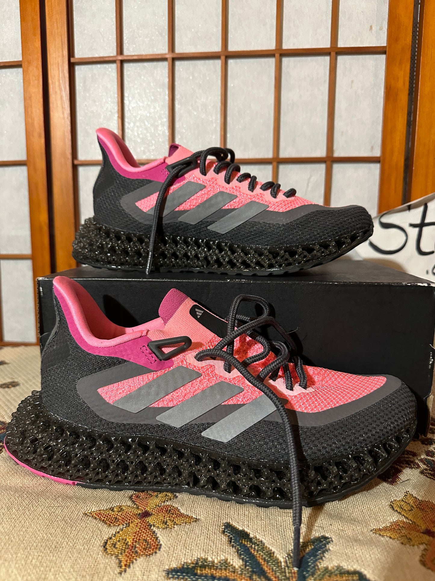 Adidas 4DFWD 2 Running 6.5 IF9932 black pink woen