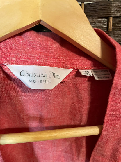 Lite Light Red Robe . Christian Dior