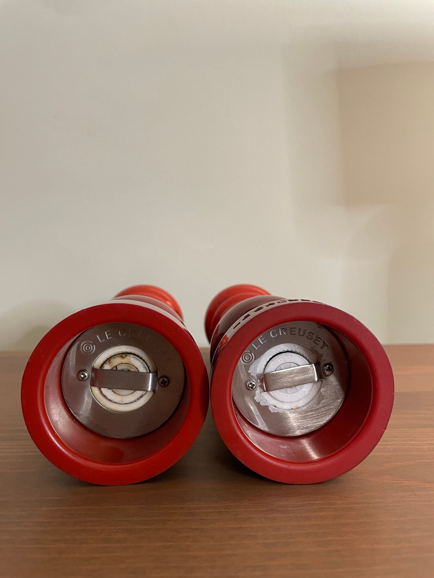 Cherry Red Le Creuset Grinder Mills