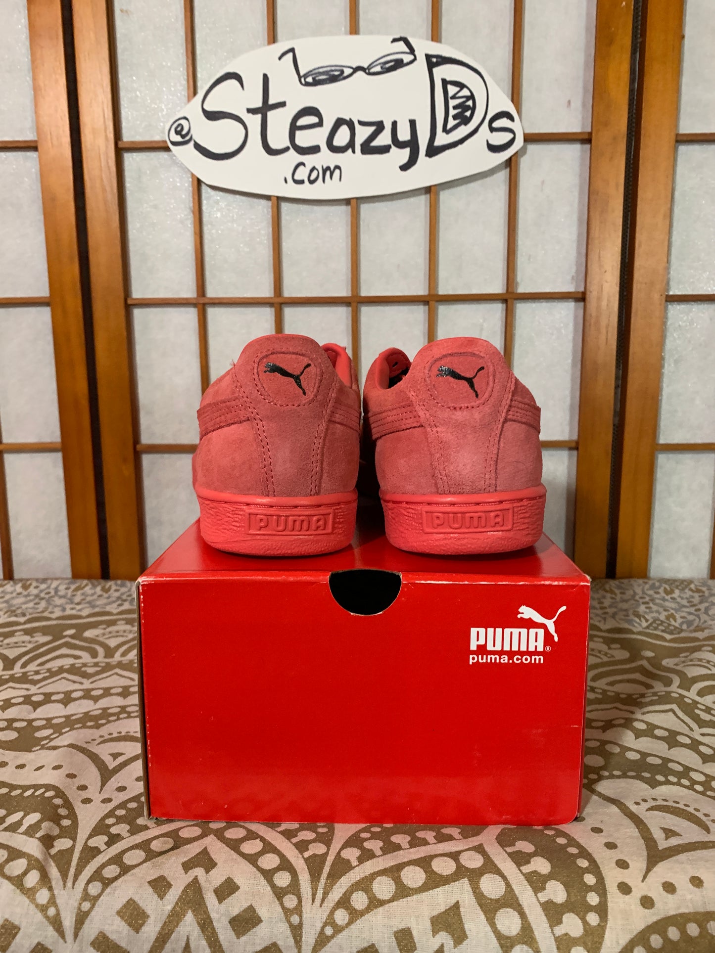 Teaberry Classic Suede Sneakers, Puma 9