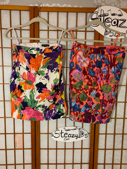 Waterfall color Floral Skirts, J. Crew