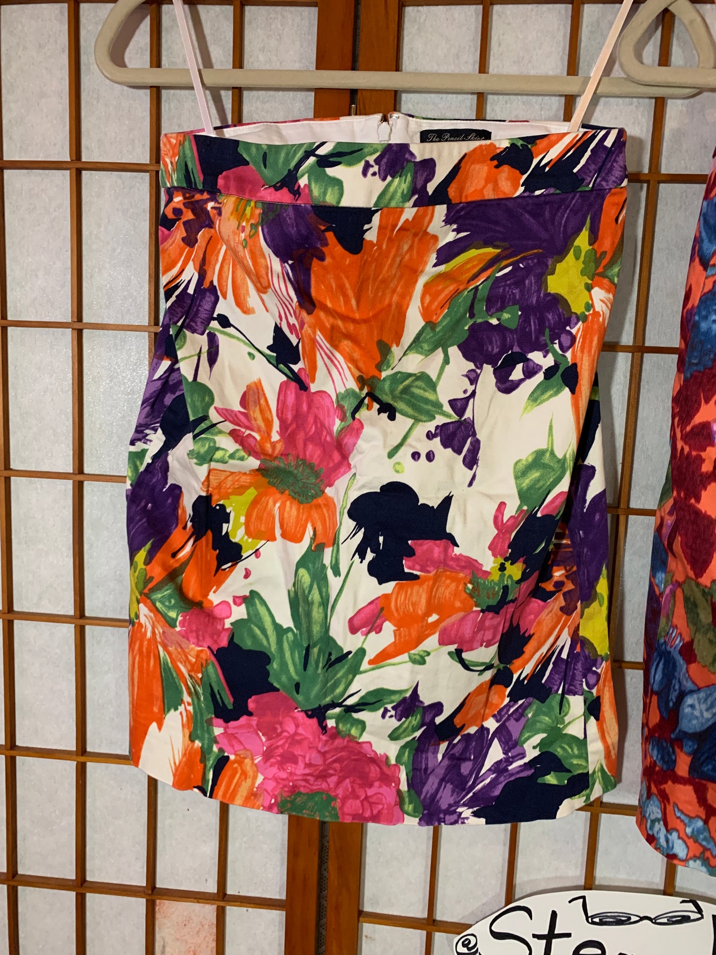 Waterfall color Floral Skirts, J. Crew