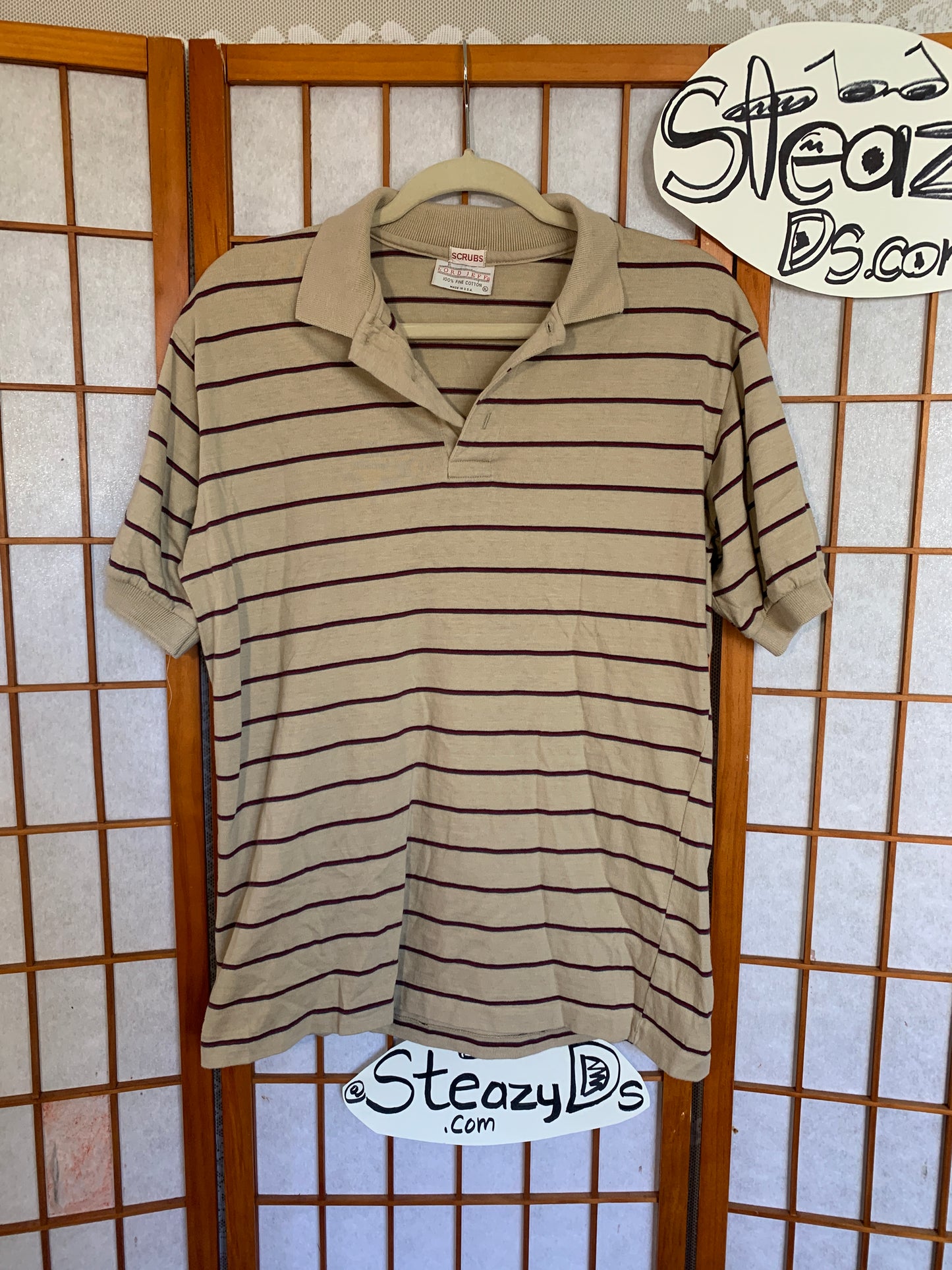 Smooth, Tan and Handsome knit polo