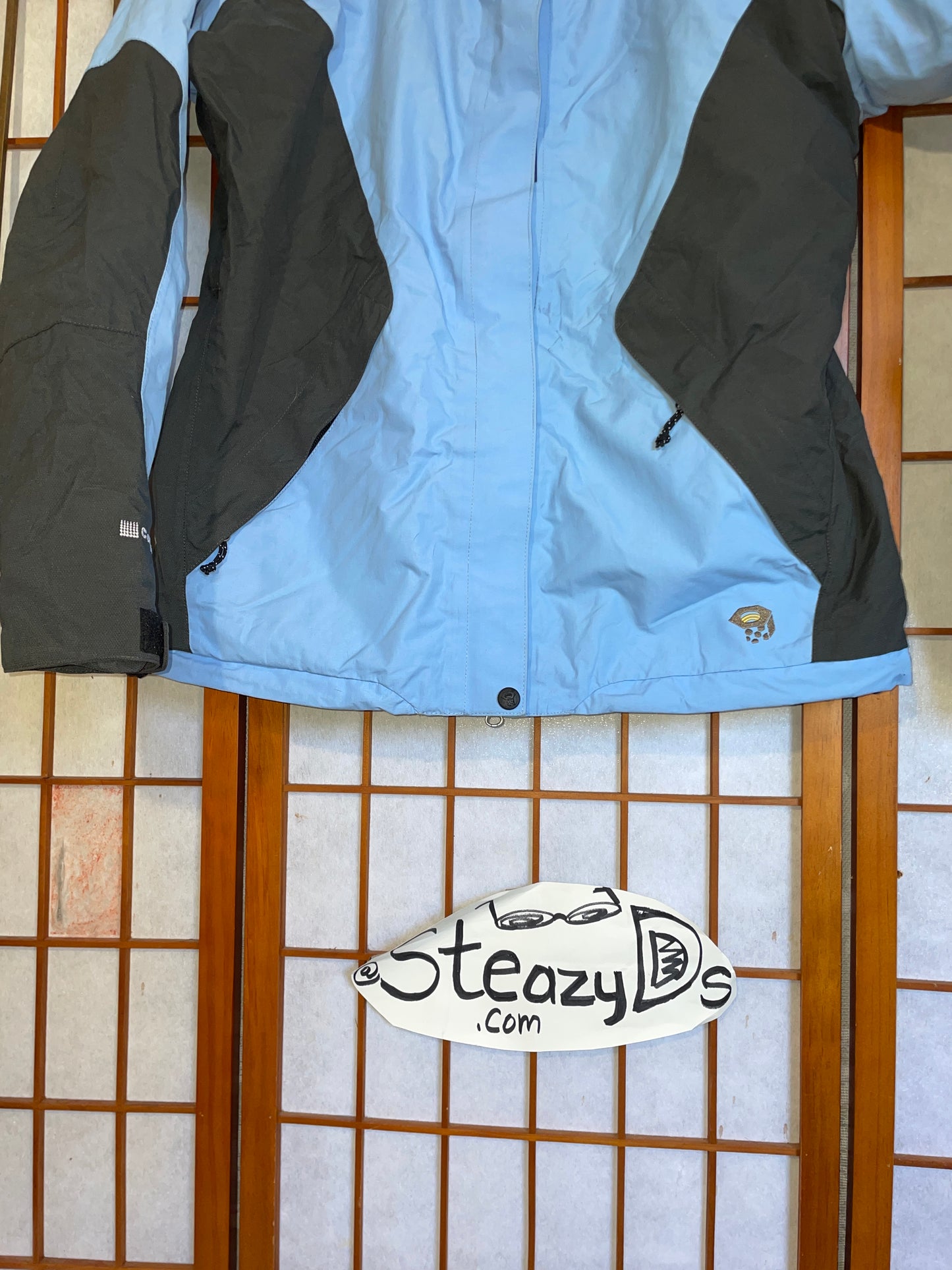 Blue Blocks Tough Rain Jacket