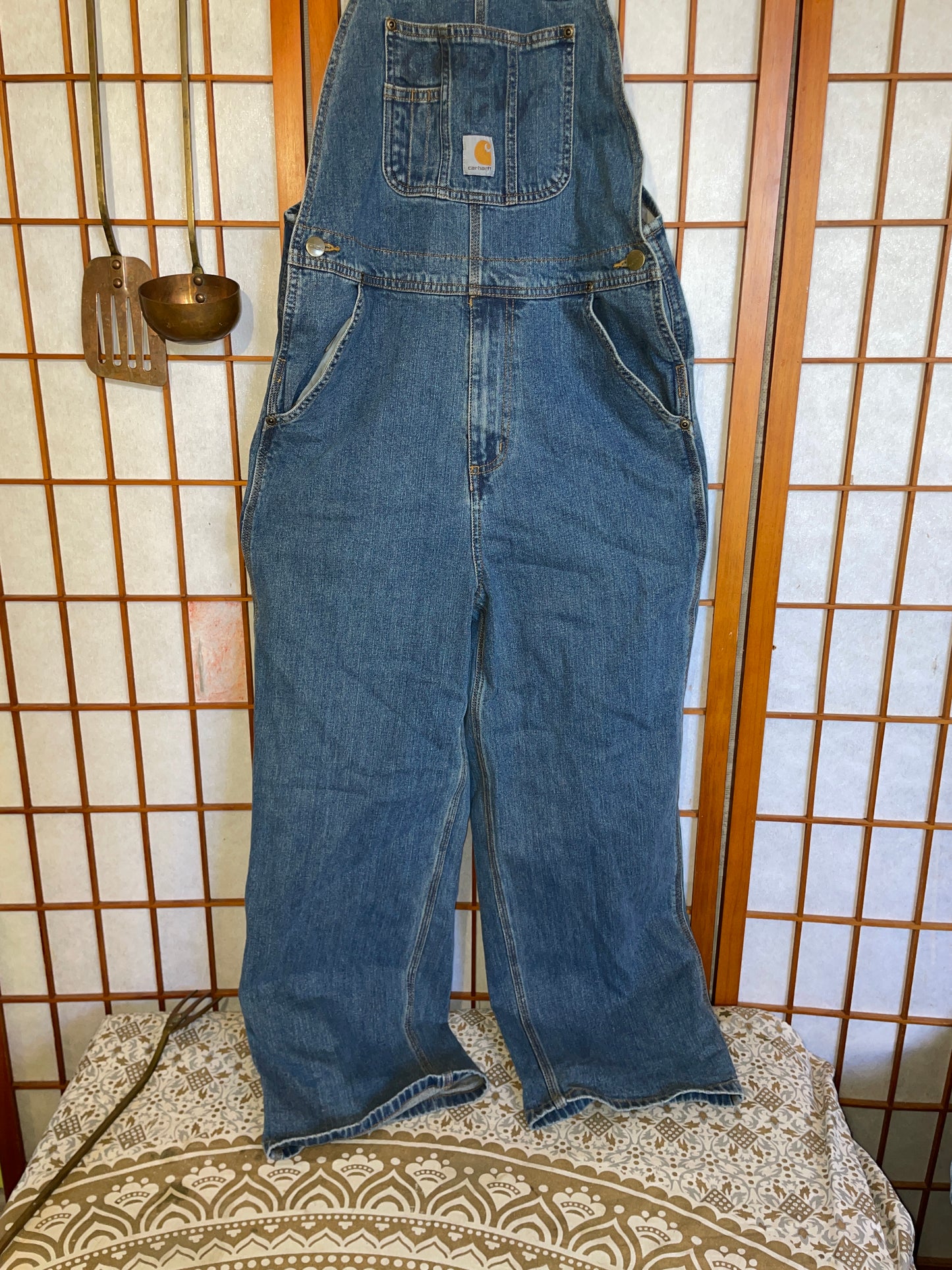 Work on It Carpenter Overalls