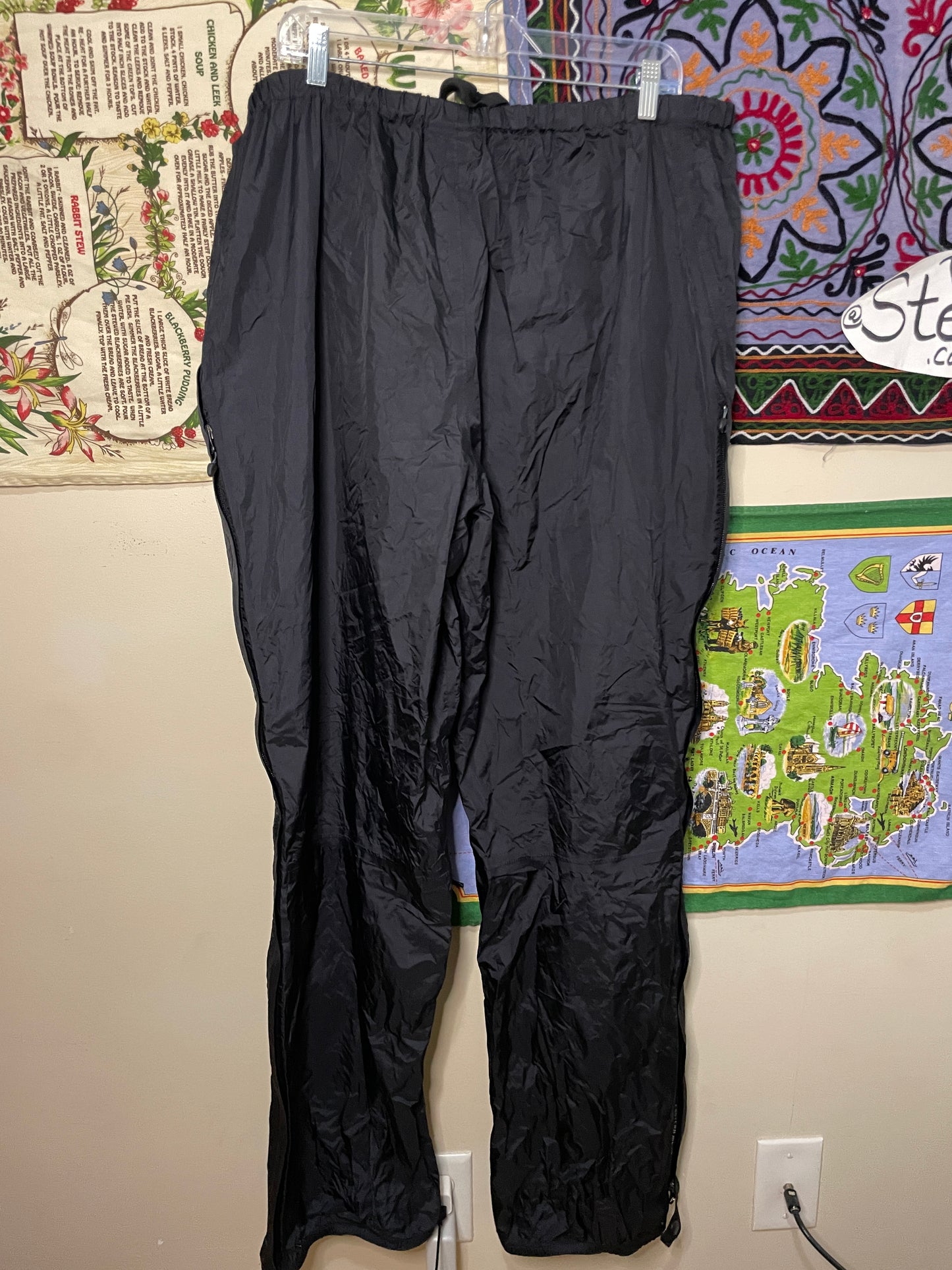 Eastern Mountain Sports Rain Pants Men 2XL Long System III Waterproof