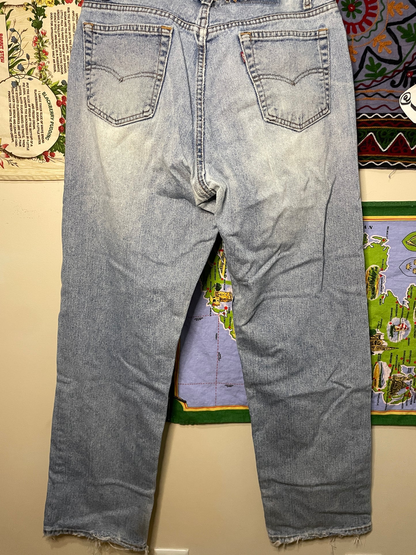 Levi's 554 Jeans Men 36 x 32 Tag Denim USA Made Vintage