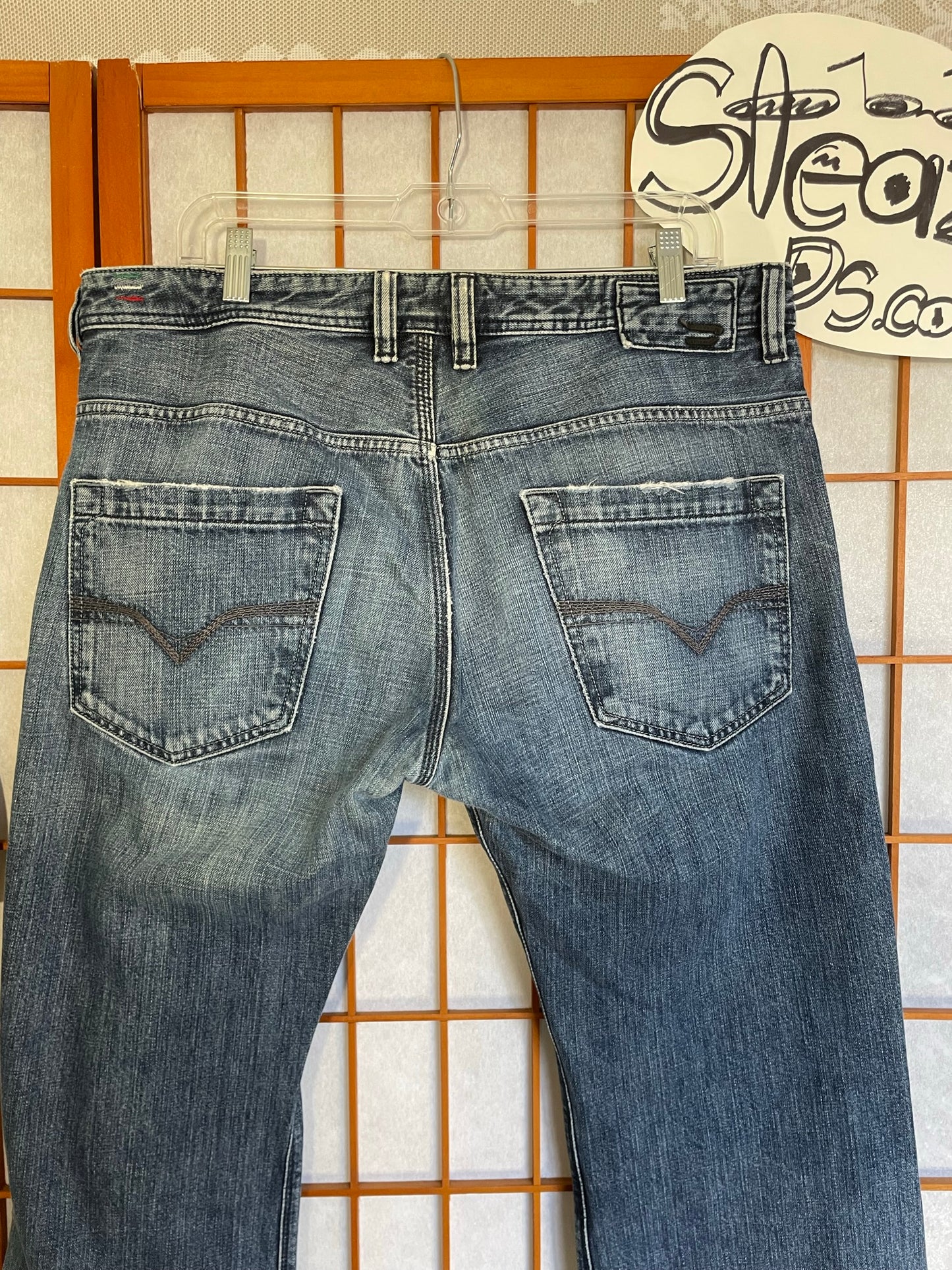 KOFFHA, Italian Made Diesel Jeans, 34x32