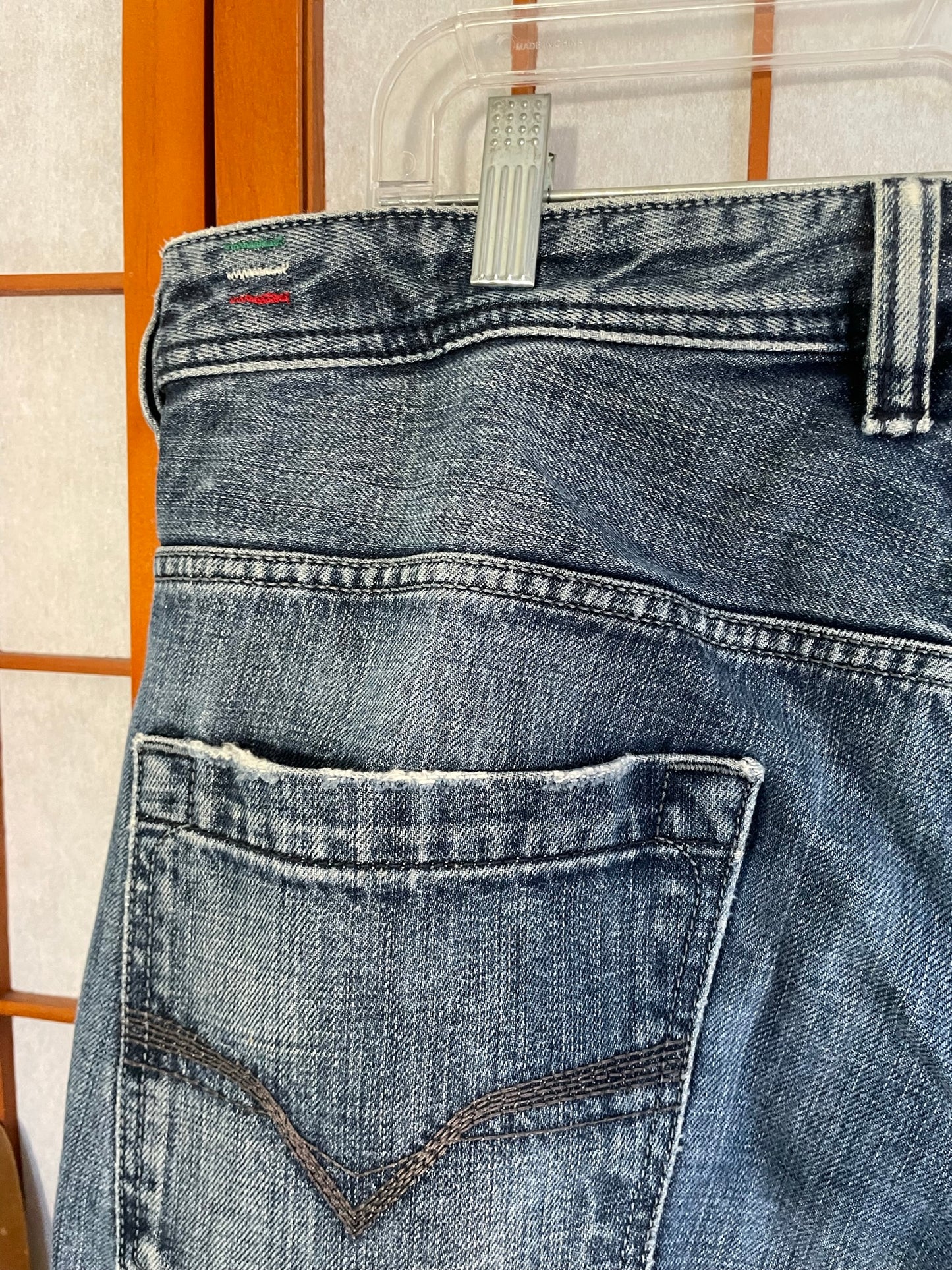 KOFFHA, Italian Made Diesel Jeans, 34x32