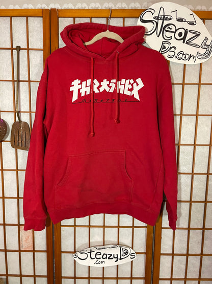 Kanji Magazine Japanese Thrasher Hoodie