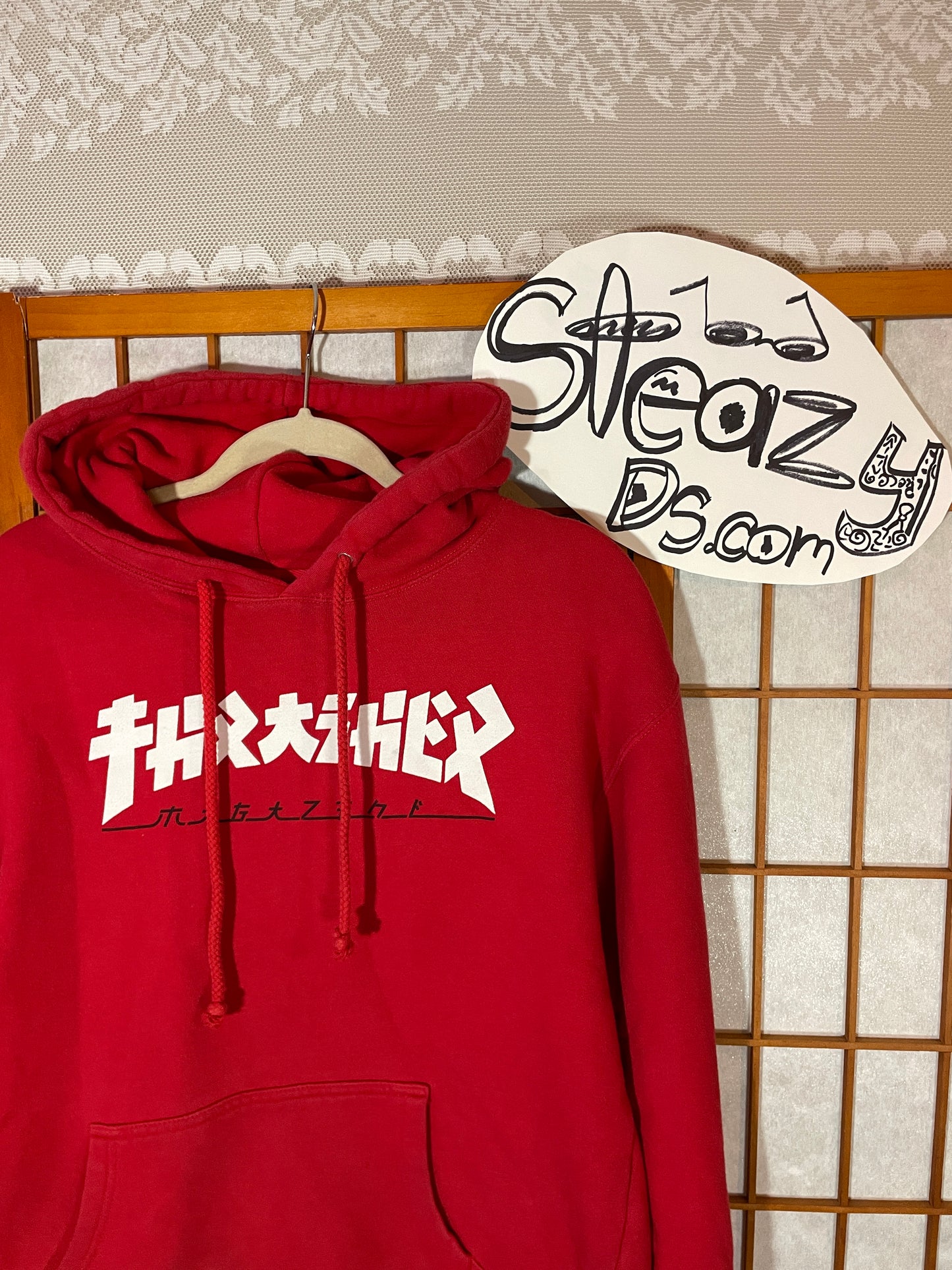 Kanji Magazine Japanese Thrasher Hoodie