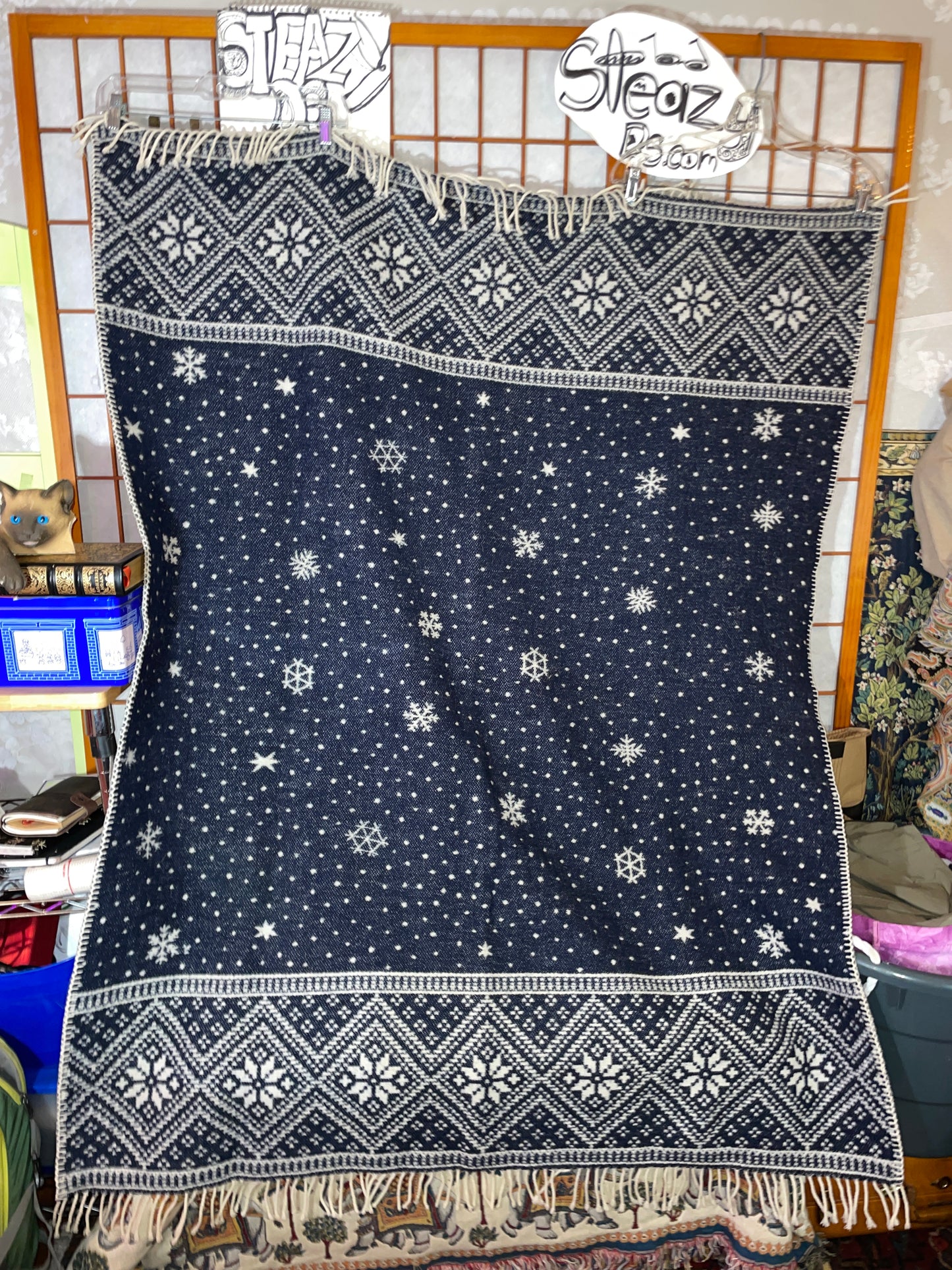 Nordic-Like Snow Blanket, Wool