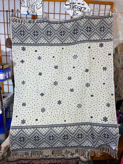 Nordic-Like Snow Blanket, Wool