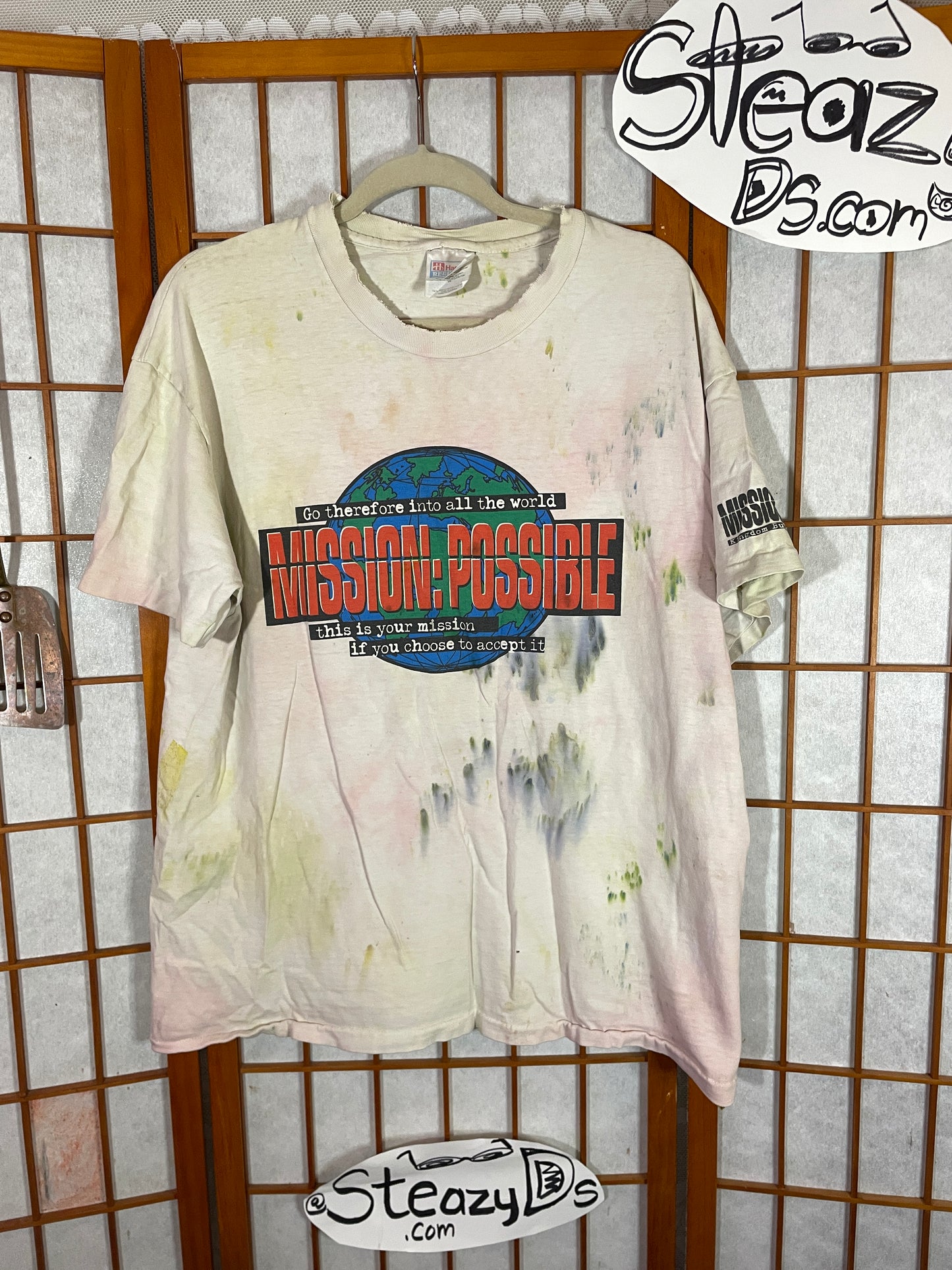 Mission Paint the World with Flowers T