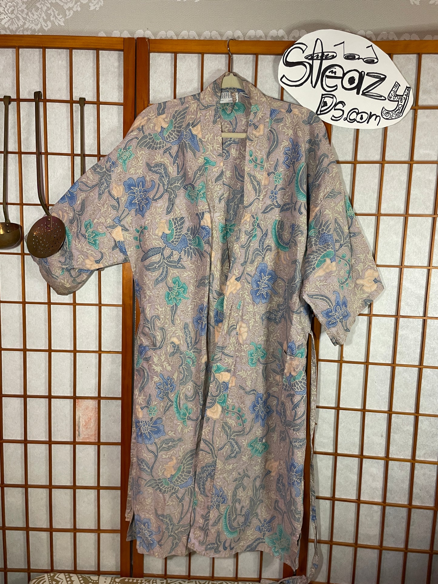 Pastel Flor Kimono Robe