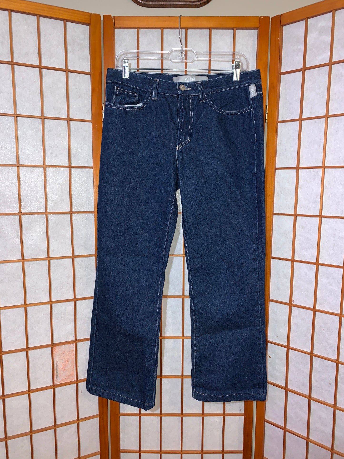 Blue Medusa Head Jeans