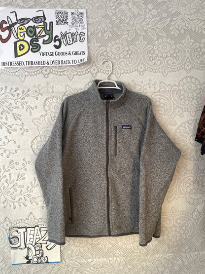 Patagonia Better Sweater Large Gray Full Zip Jacket