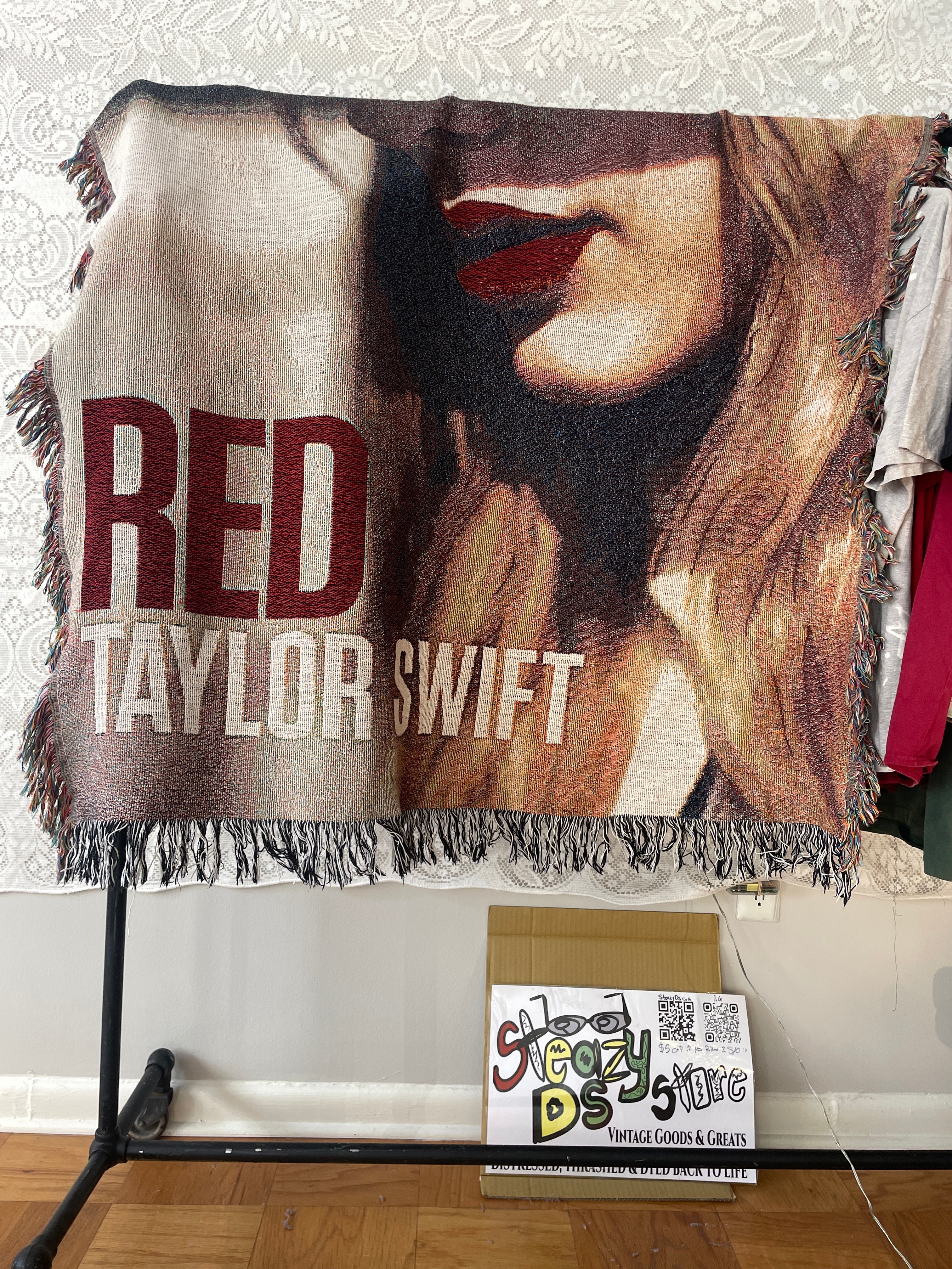 Taylor Swift four album on sale tapestry blanket