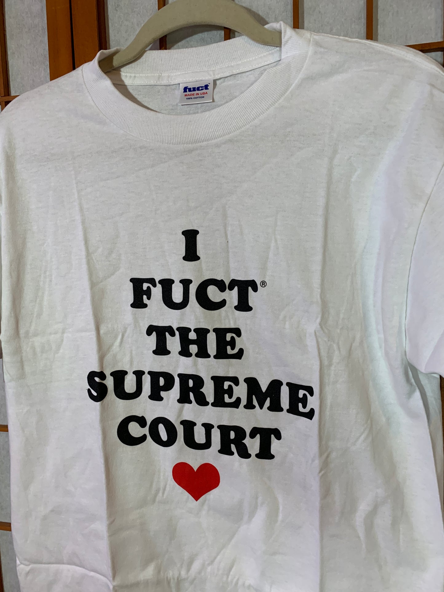 Fuct the Supreme Court shirt