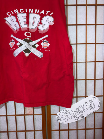 CINCINATTI REDS 1993 Division Champs Shirt, Genius