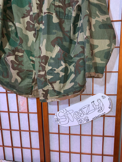 Rugged, Reversible Camo Jacket (WITH PATCHES)