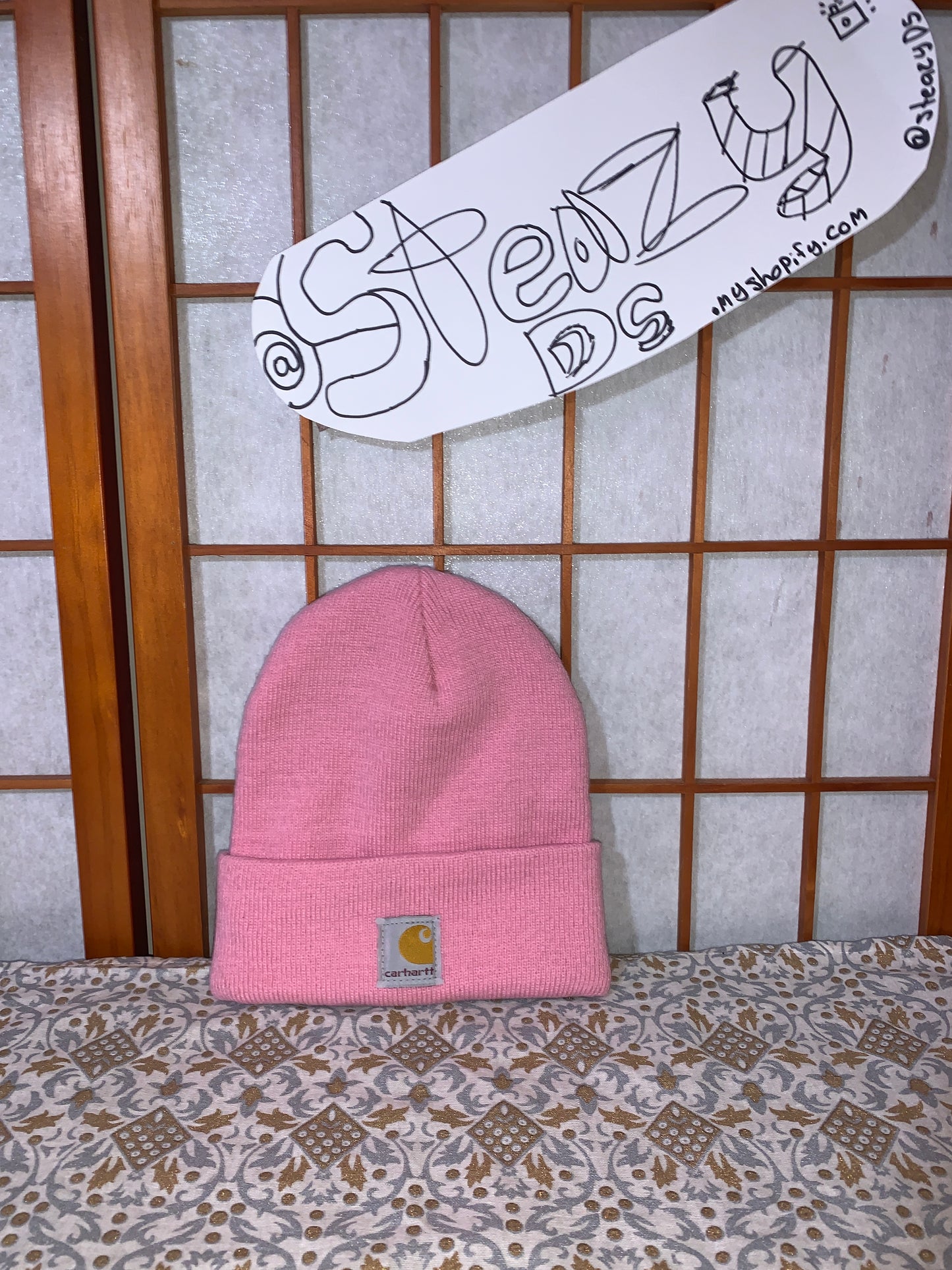 Carhartt Pink Beanie, Youth