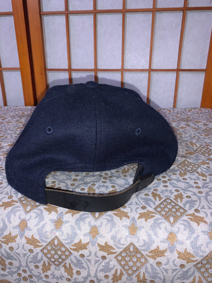 Raised By Wolves Hat Baseball Cap Leather Strap Blue