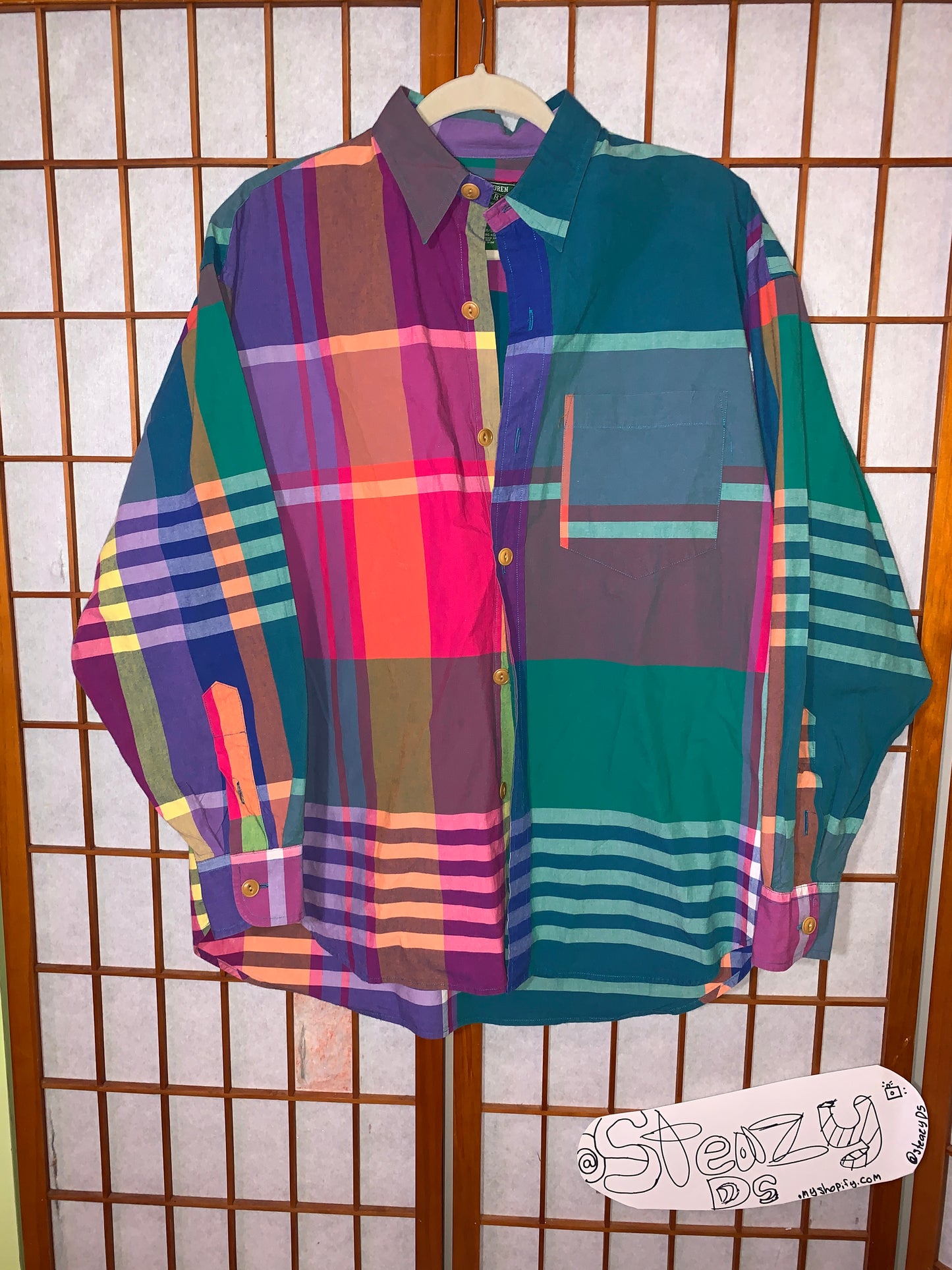 Ralph Lauren Rainbow Country Plaid Shirt