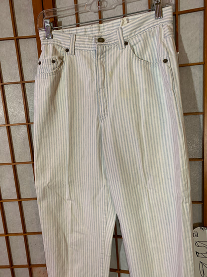 Striped French Country Jeans, Express Vintage