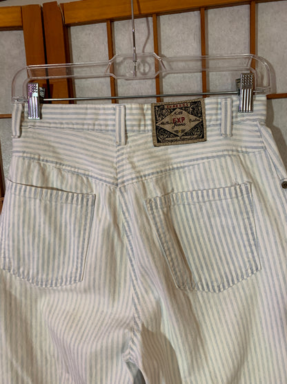 Striped French Country Jeans, Express Vintage