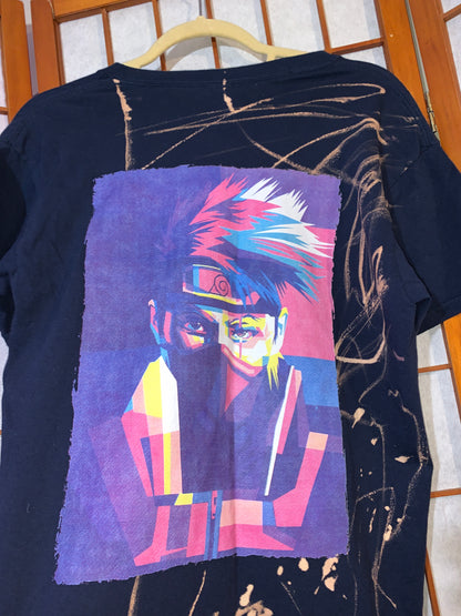 Hokages & Fox Bleach Stained Shirt