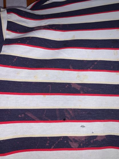 SPLATTED/Striped Dior Polo