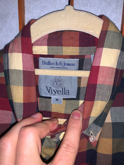 Wool Wood Block Flannel Shirts