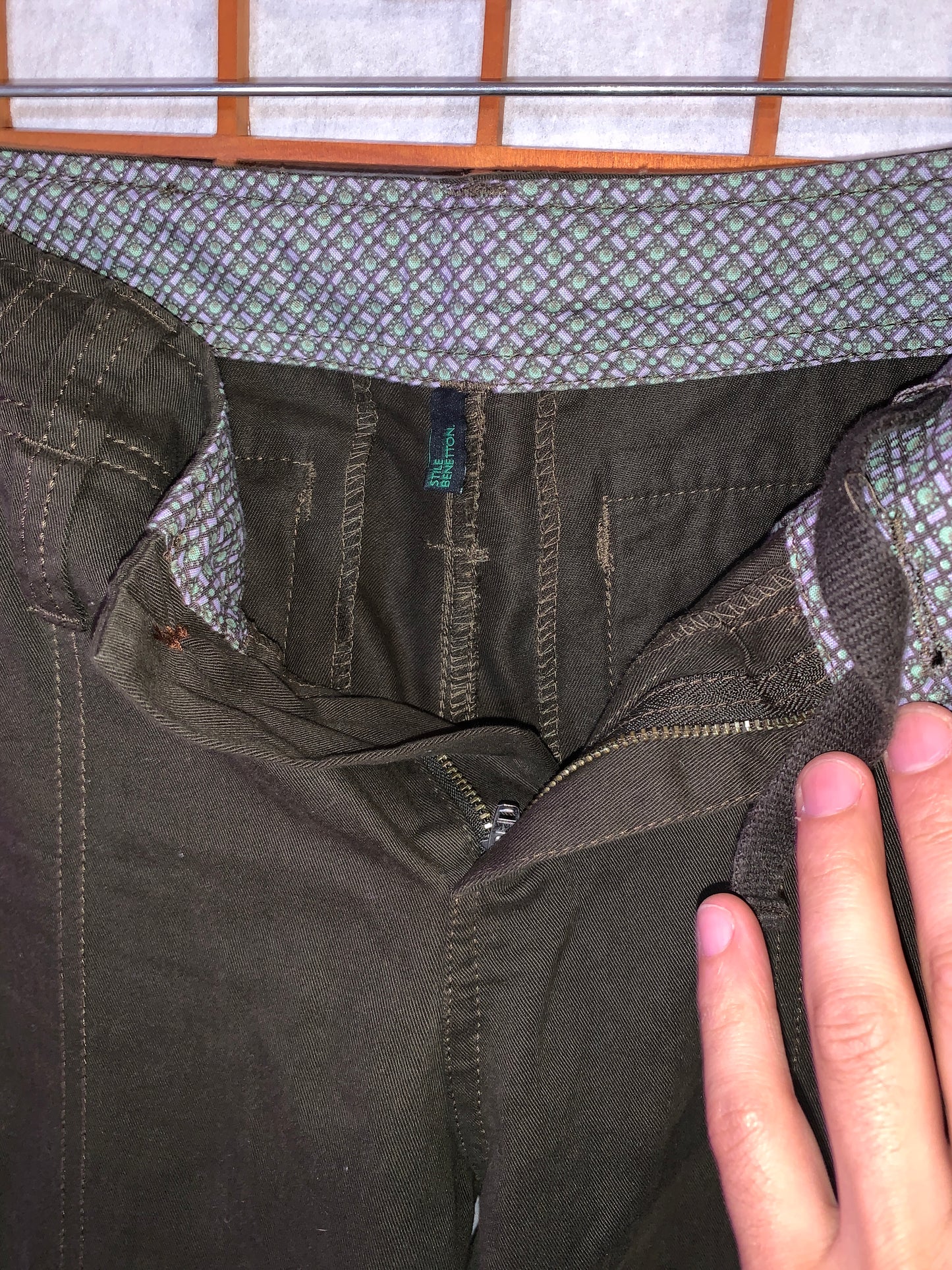 Utilitarian Cargo Pants, Benetton Stile