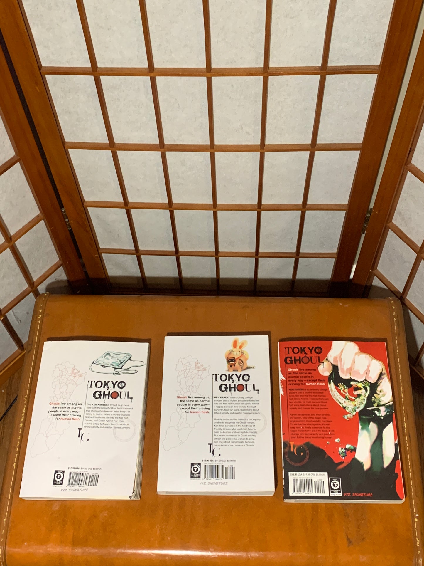 Tokyo Ghoul Volumes 1-2, 7, Sui Ishida